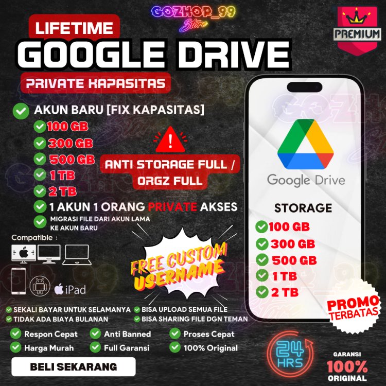 Mengatasi Google Drive yang penuh !! Gunakan Cara ini Supaya Lebih Lega