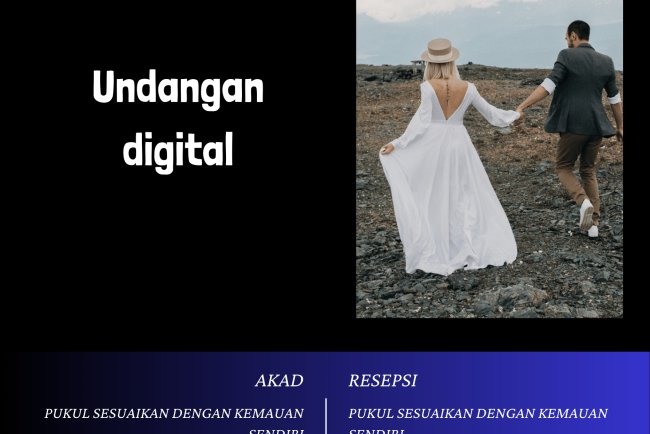 Undangan Digital Hemat Biaya, Penuh Gaya dan Menarik