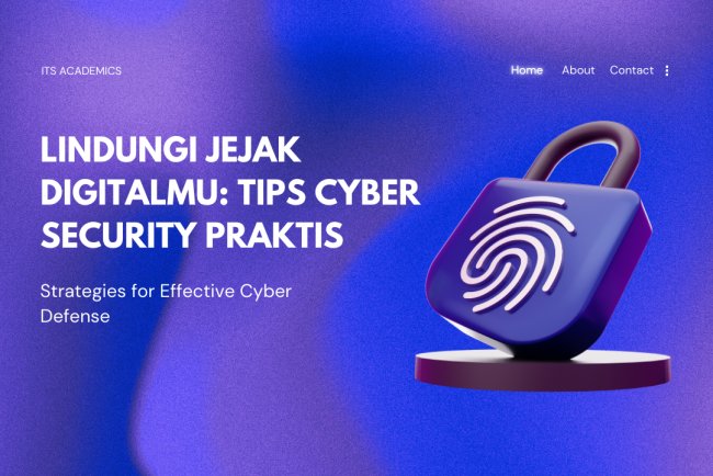 LINDUNGI JEJAK DIGITALMU: TIPS CYBER SECURITY PRAKTIS