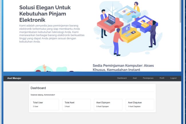 Aplikasi Web Sistem Informasi Manajer