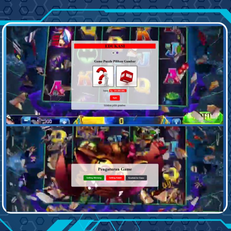 Aplikasi Web Game Puzzle Pilihan Gambar: Edukasi Dampak Judi dan Cara Menghindarinya